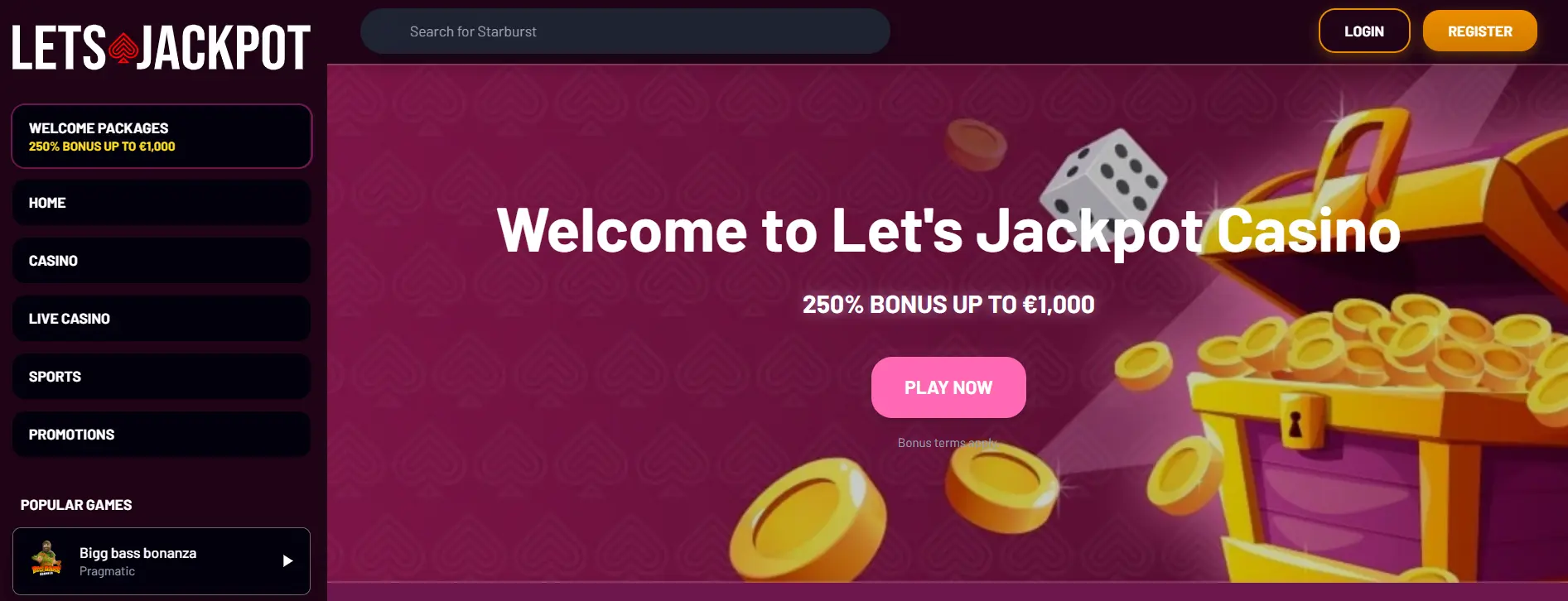 Let's Jackpot Casino Nederland
